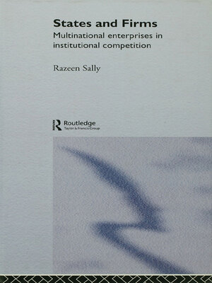 cover image of States and Firms